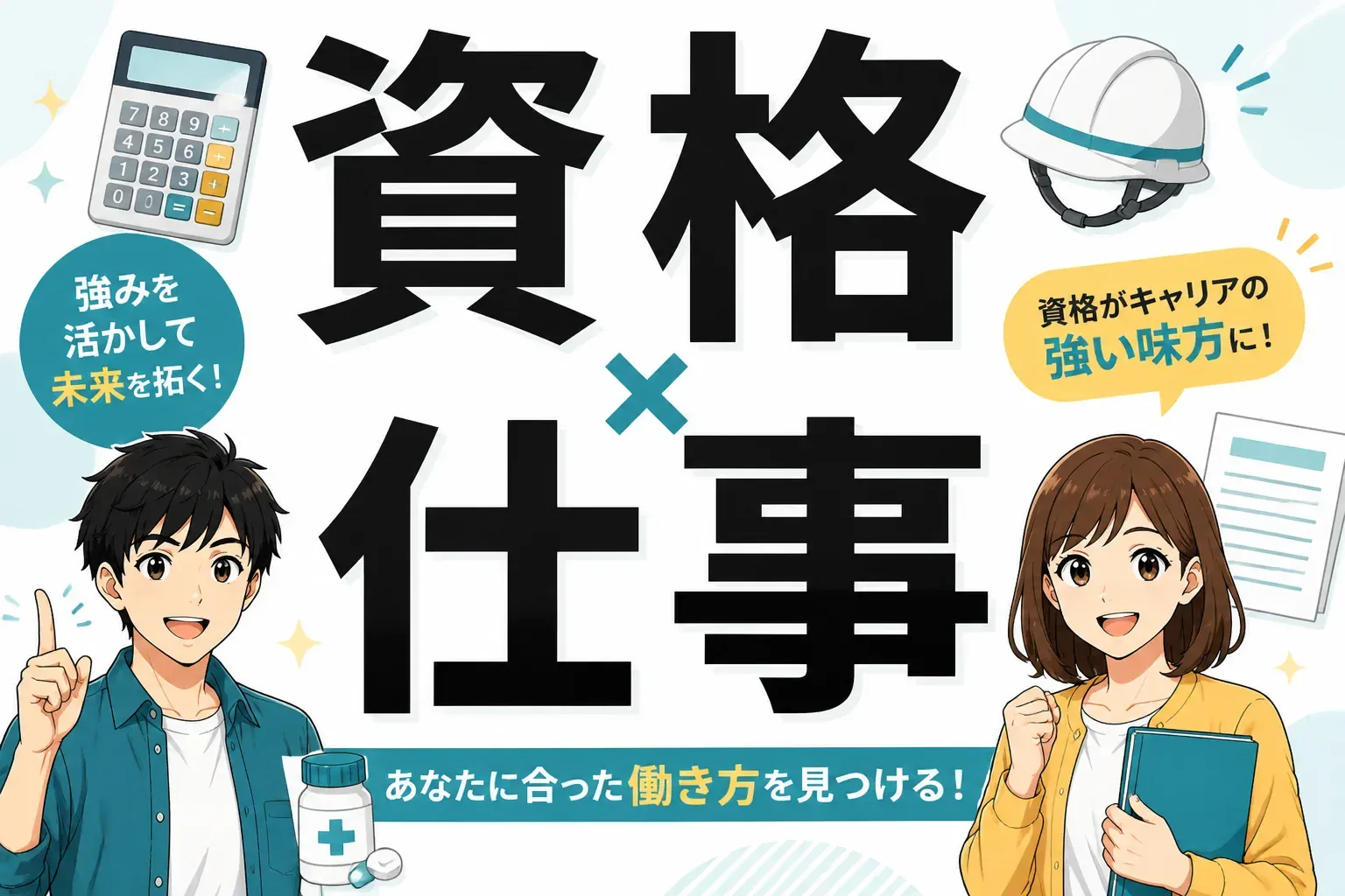 仕事に直結する資格はどれ？資格職の選び方と分野別の合格率まとめ