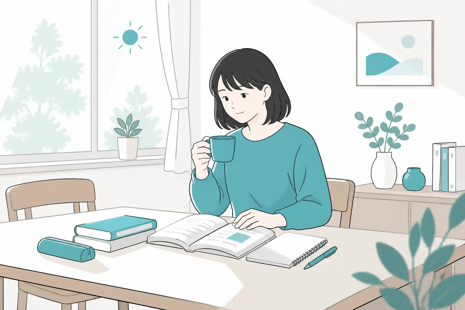 入門資格の勉強を始めるイメージ