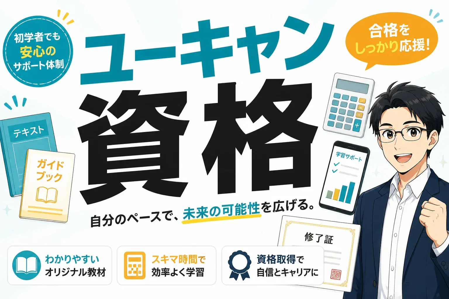 ユーキャンの資格一覧＆取ってよかったランキング｜目的別の選び方と受講料を解説